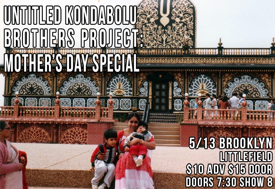 Hari Kondabolu and Ashok Kondabolu: "Kondabolu Brothers Podcast Live"